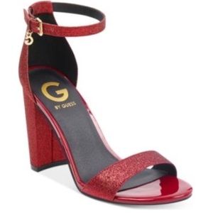G by Guess Red Heels, size 6